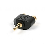 2x RCA Sockets to Stereo 3.5mm Jack