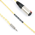 GQ Headphone Extension Cable 3.5mm Jack to 1/4 inch Socket