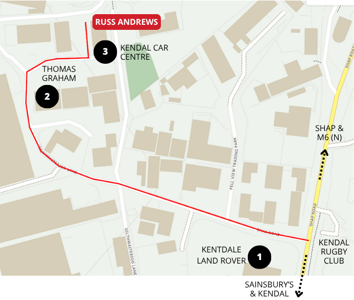 Russ Andrews Map