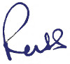 Russ's signature