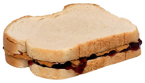 Peanut Butter and Jelly sandwich