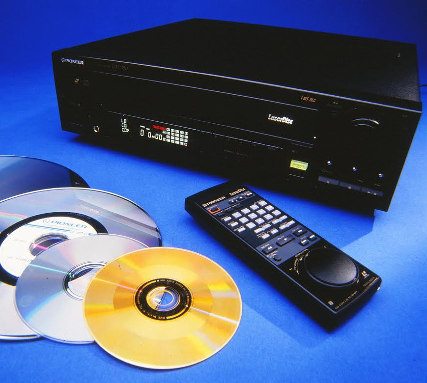 Pioneer LaserDisc player with Russ Andrews upgrades