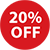 20% Off