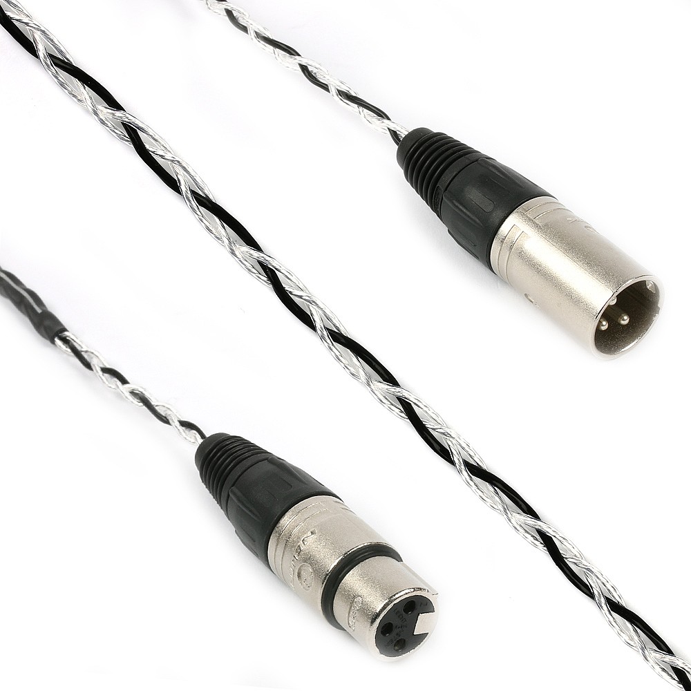 SilverStreak interconnect with XLR | Kimber Tri-Braid XLR