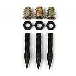 6mm Spiked Feet Kit of 3