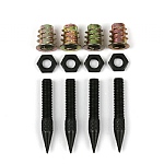 6mm Spiked Feet Kit of 4